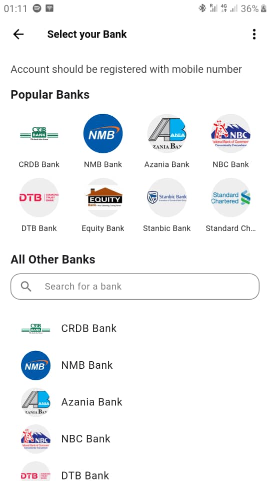 Link Bank Account