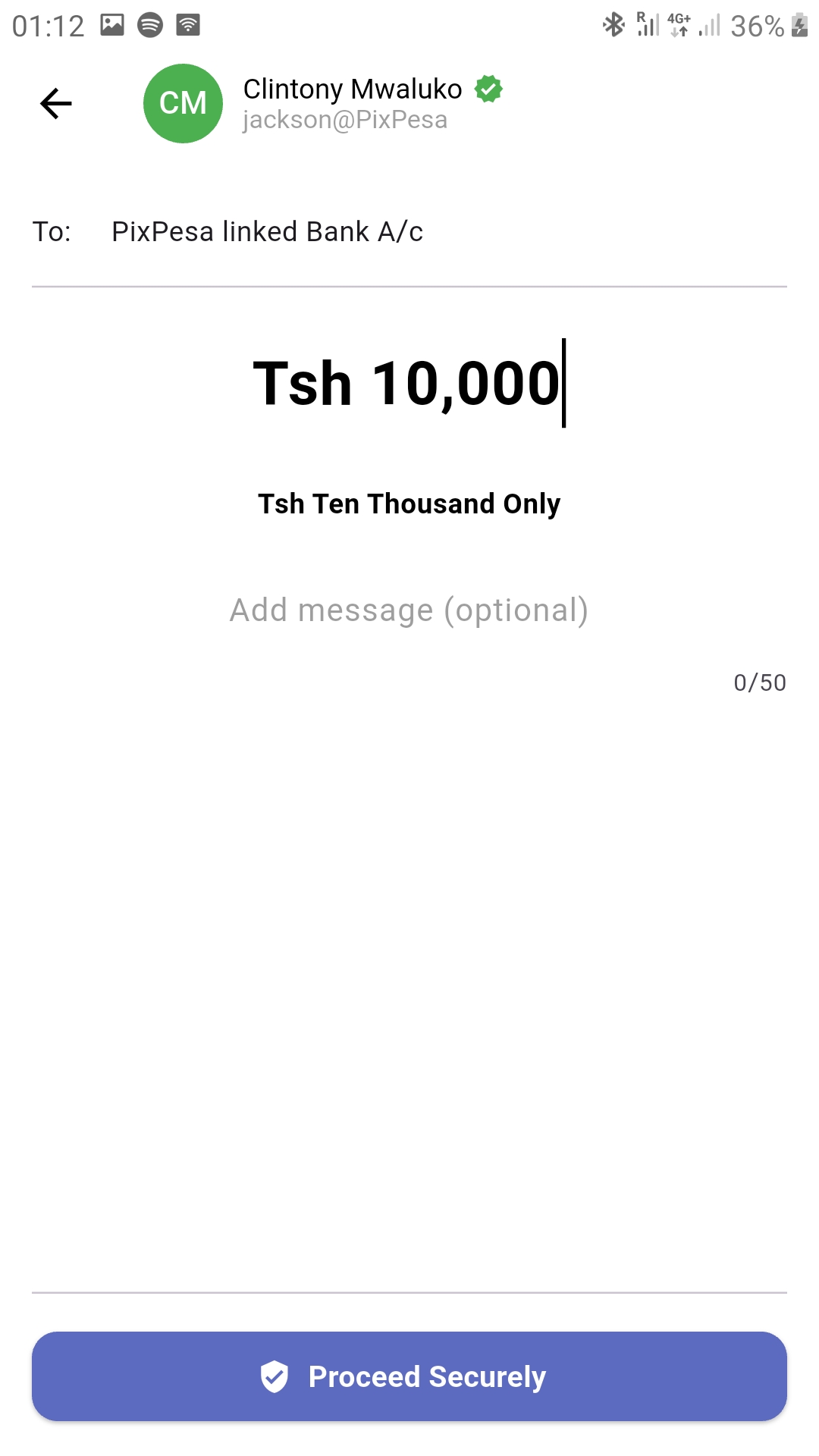 Send/Receive Money